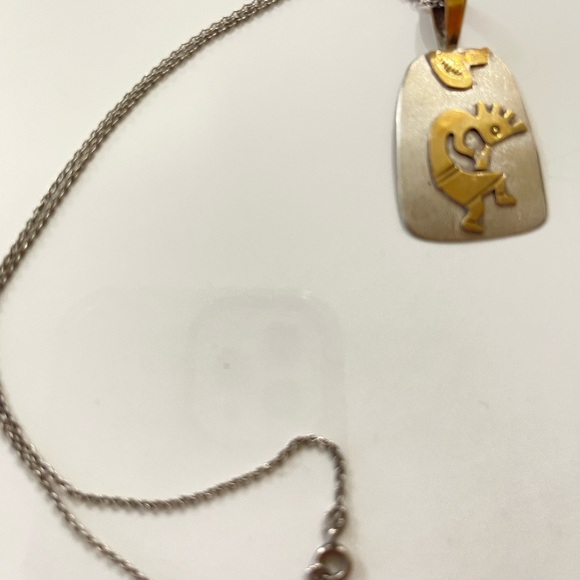 T. Thomas…Sterling…Vintage…Native Necklace - Picture 3 of 10